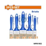 Jeu 5 pinceaux plastique-Wadfow