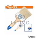 Pinceau plat bois 75mm-Wadfow