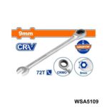 WADFOW Cle a cliquet 9 cr-v WSA5109