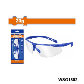 WADFOW Lunette protection transparente Bleue WSG1802