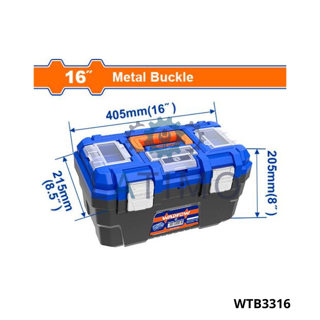 WADFOW Caisse outils plastique 16" WTB3316 Caisse outils plastique 16"-Wadfow