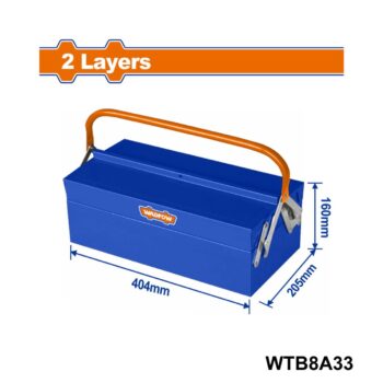 WADFOW Caisse outils metal 2p WTB8A33