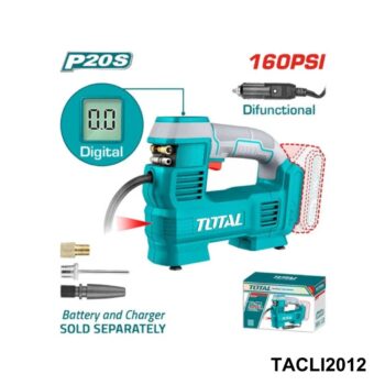 TOTAL Compresseur a batterie 11 bar TACLI2012