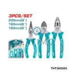 Jeu de 3 pinces divers-total