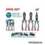TOTAL Jeu 3 pinces effet fort THT2CK231S