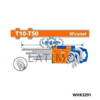 WADFOW Jeu 9 cles torx WHK3291