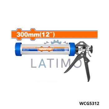 Pistolet silicone aluminium 12" 300mm-Wadfow