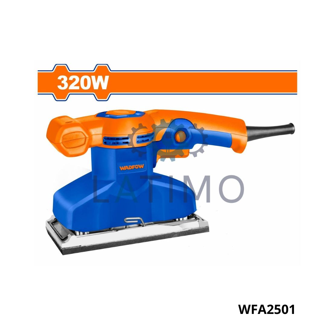 WADFOW Ponceuse vibrante 320w + 1 papier WFA2501 Ponceuse vibrante 320w + 1 papier-Wadfow