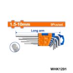 WADFOW Jeu 9 cles male long crv WHK1291