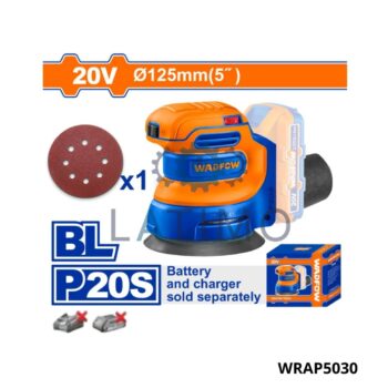 Ponceuse orbital 20v sans batterie-Wadfow