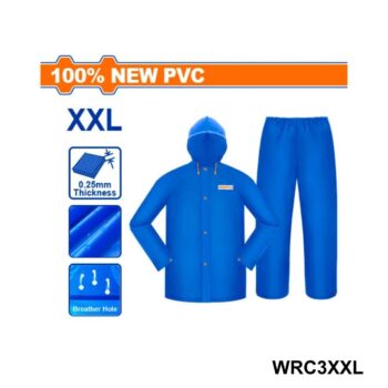 WADFOW Impermeable veste + pantallon xxl WRC3XXL