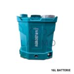 AGROSPRAY Pulverisateur a dos 16L a batterie ART02989