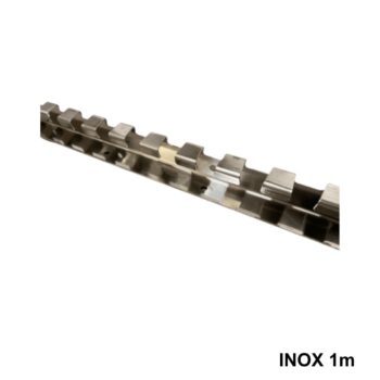 Support laniere en inox 1 metre