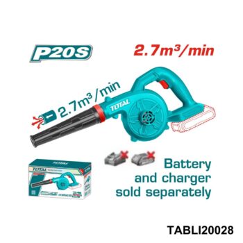 TOTAL Souffleur sans batterie sans chargeur TABLI20028