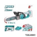 TOTAL Tronconneuse a chaine sans fil + batt 20v TGSLI20851