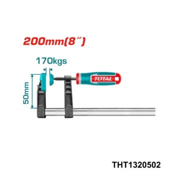 TOTAL Serre joint effet fort 500x200mm 8" THT1320502