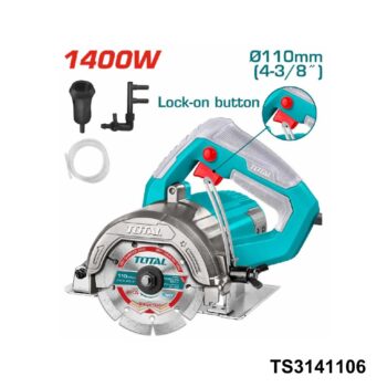 TOTAL Scie a marbre 1400w TS3141106