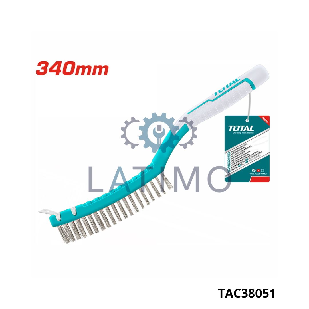 TOTAL Brosse mtq a manche 340mm TAC38051 Brosse mtq a manche 340mm-Total
