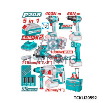 Pack electroportatif + acc + sac-TOTAL