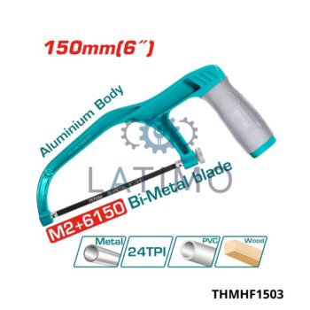 Scie a metaux mini 150mm-Total