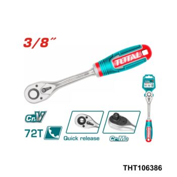 TOTAL Cle a cliquet 3/8 THT106386