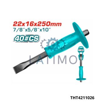 Burin macon plat 16x250mm-Total