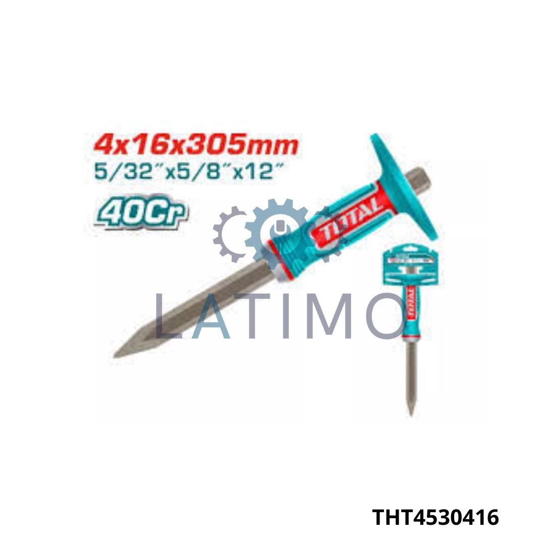 TOTAL Burin macon pointu 305mm THT4530416 Burin macon pointu 305mm-Total