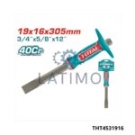 Burin macon plat 16x305mm-Total