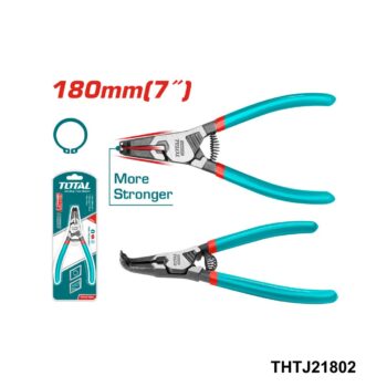 TOTAL Pince a circlips coude 180mm THTJ21802
