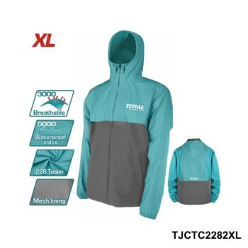 TOTAL Vestes impermeable XL TJCTC2282XL