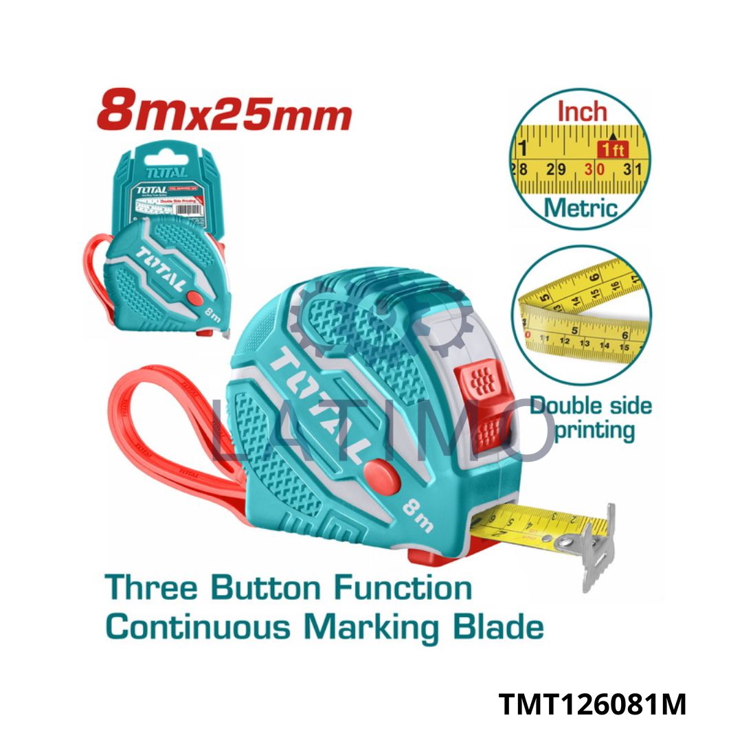 TOTAL Metre 8m TMT126081M Metre 8m-Total
