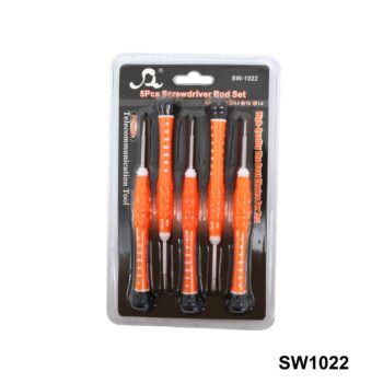 Jeu 05 tournevis de precision orange SW1022