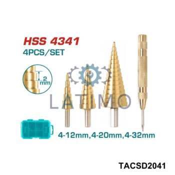 Jeu foret etager hss 4-32mm-Total