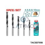 Jeu 5 meche bois pvc-Total