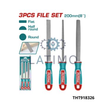 Jeu 3 limes a bois-Total