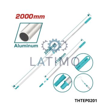 Tige telescopique 200mm-Total