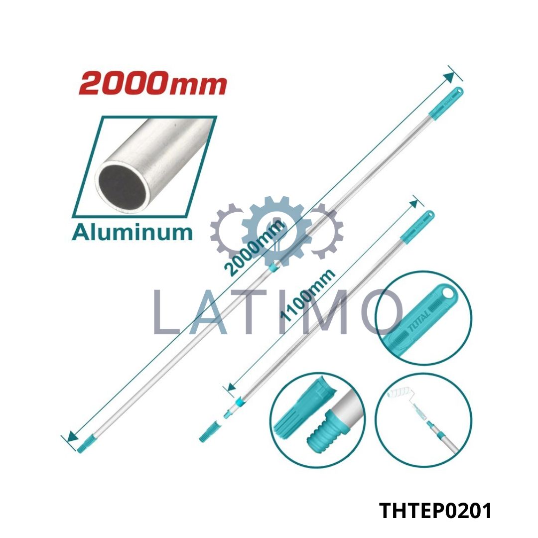 TOTAL Tige telescopique 200mm THTEP0201 Tige telescopique 200mm-Total