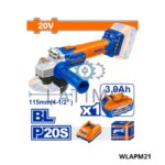 Meuleuse sans fil 115mm 20v 3ah-Wadfow