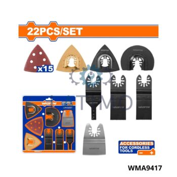 Jeu 22 accessoire scie multifonction-Wadfow
