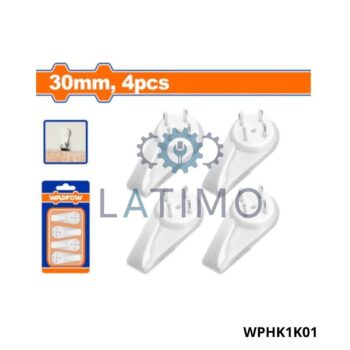 Jeu 4 crochet abs 30mm-Wadfow