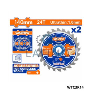 Jeu 2 disque a bois 140mm-Wadfow
