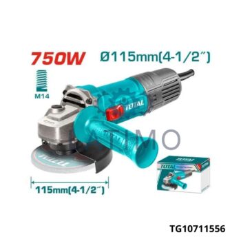 Meule angulaire 750w 115mm-TOTAL