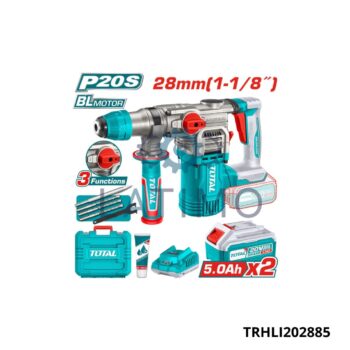 Marteau perforateur 20v 2x5ah-Wadfow