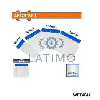 Jeu 4 palettes a mastic-Wadfow