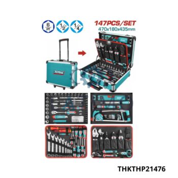 Caisse a outils 142 pcs-Total