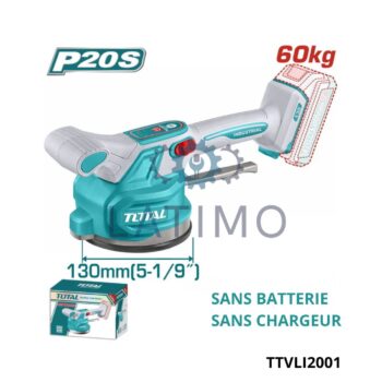 Machine vibreur 60kg 20v sans batterie sans chargeur-Total