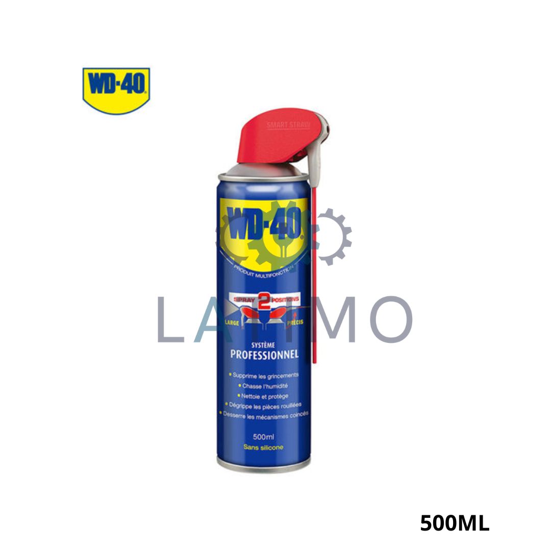 WD40 Degrippant multifonctions professionnel Degrippant multifonctions professionnel- 500ml WD40