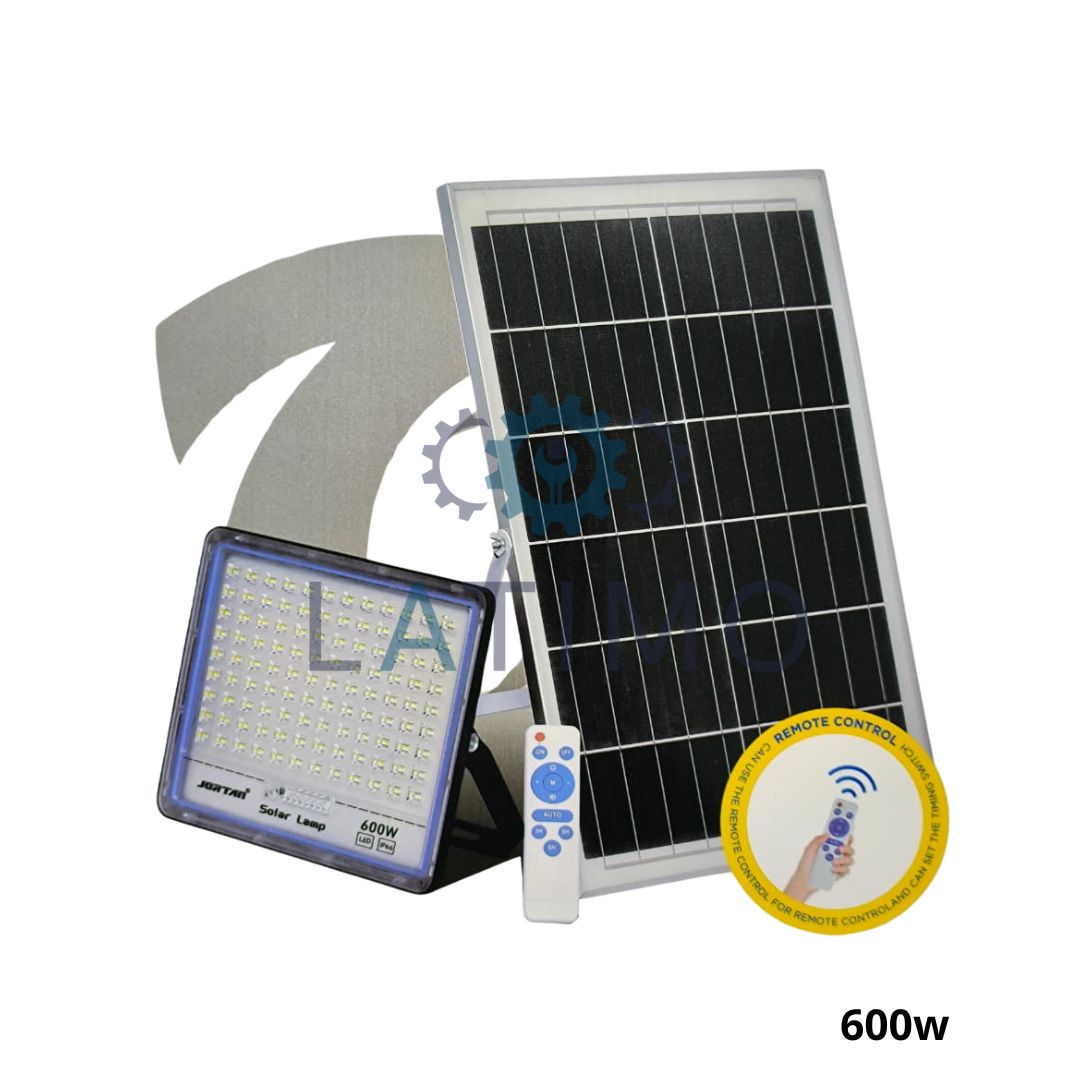 JORTAN Projecteur led solaire 600w JORTAN Projecteur led solaire 600w