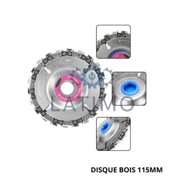 Disque bois 115mm 3en1-LATIMO