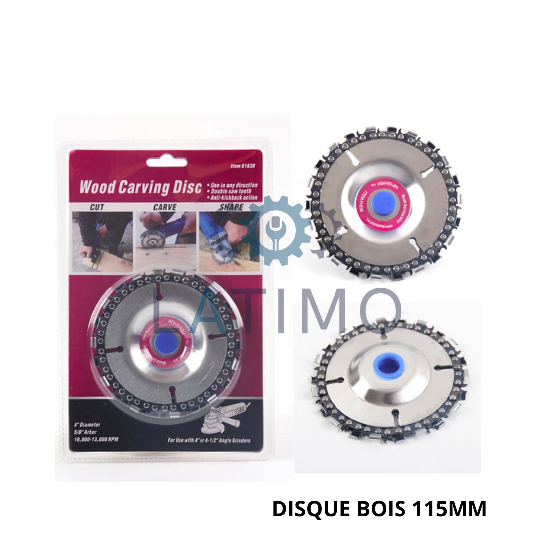 Disque bois 115mm Disque bois 115mm